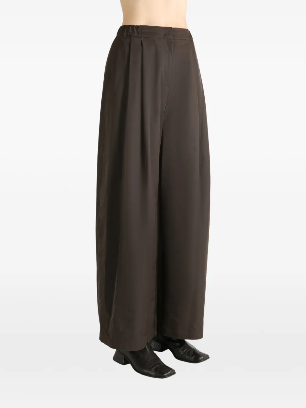 Amomento Plooibroek Bruin