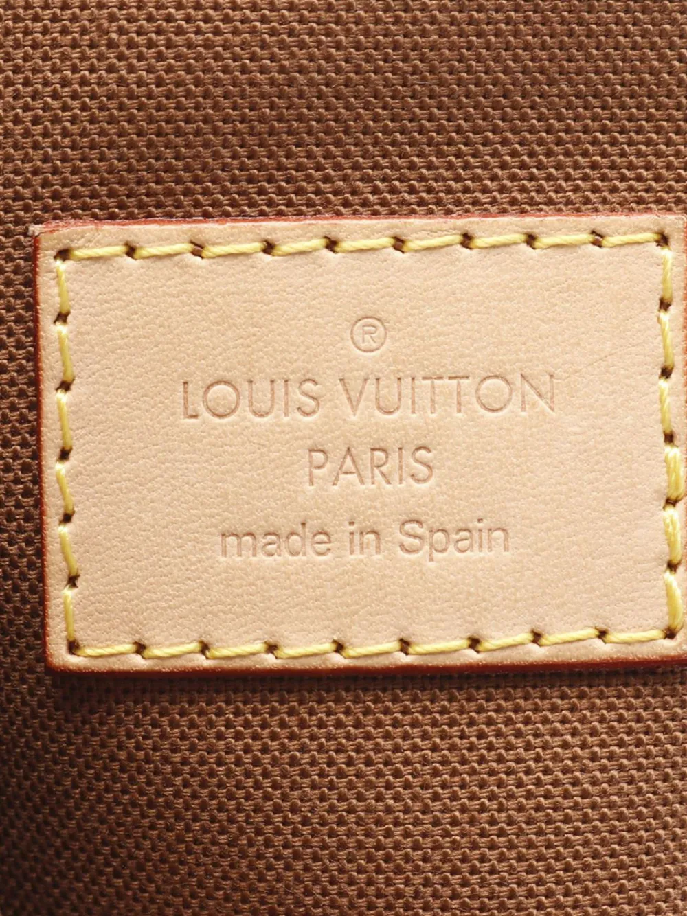 LOUIS VUITTON Pre-owned 2010 Monogram Odeon Pm Shoulder Bag In Brown