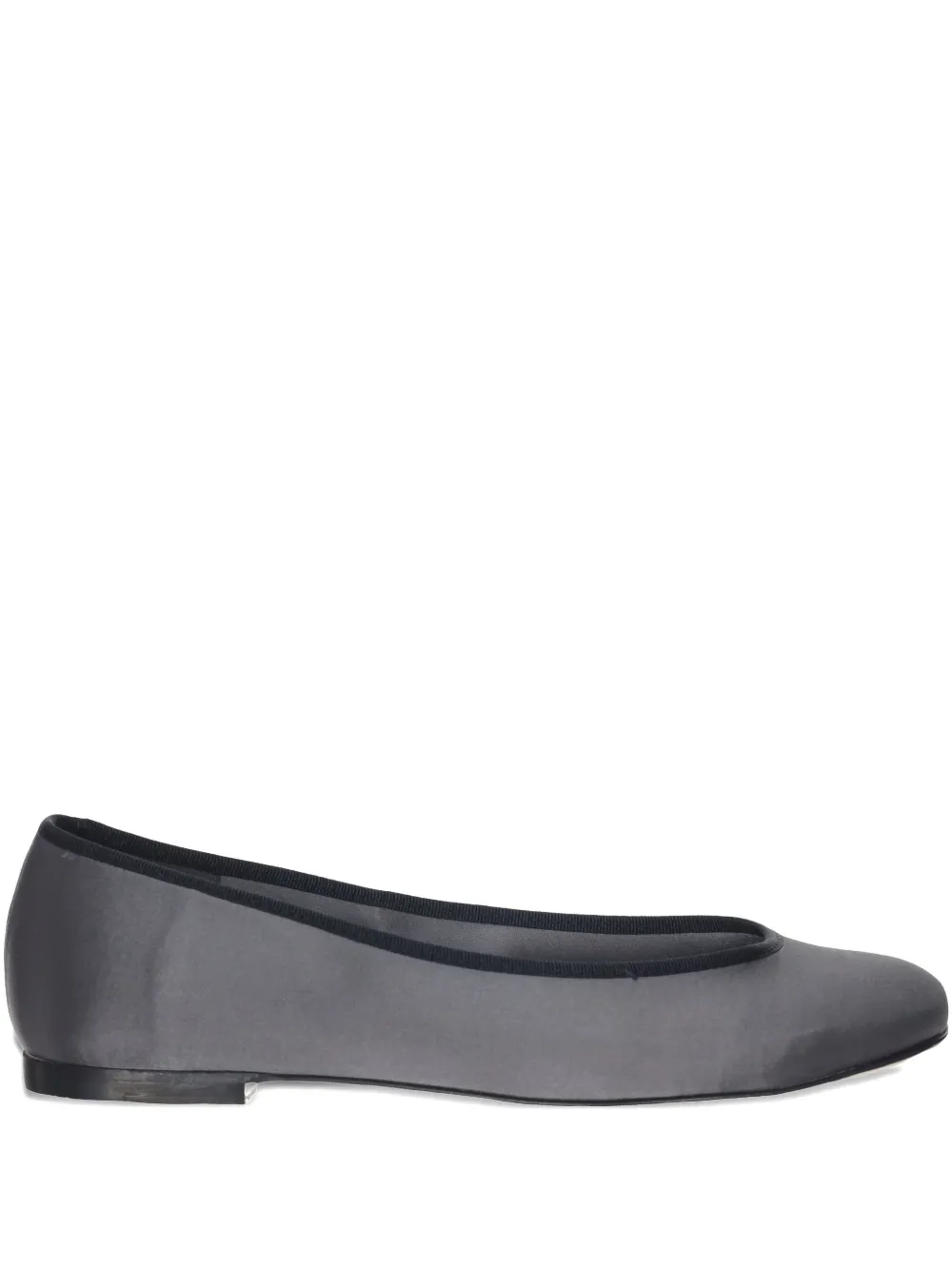 Gimaguas Round-toe Ballet Flats In Gray