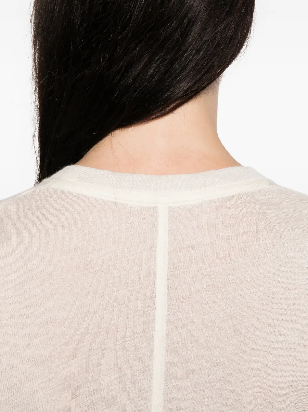 The Row Amia Long-sleeve Top In Neutral