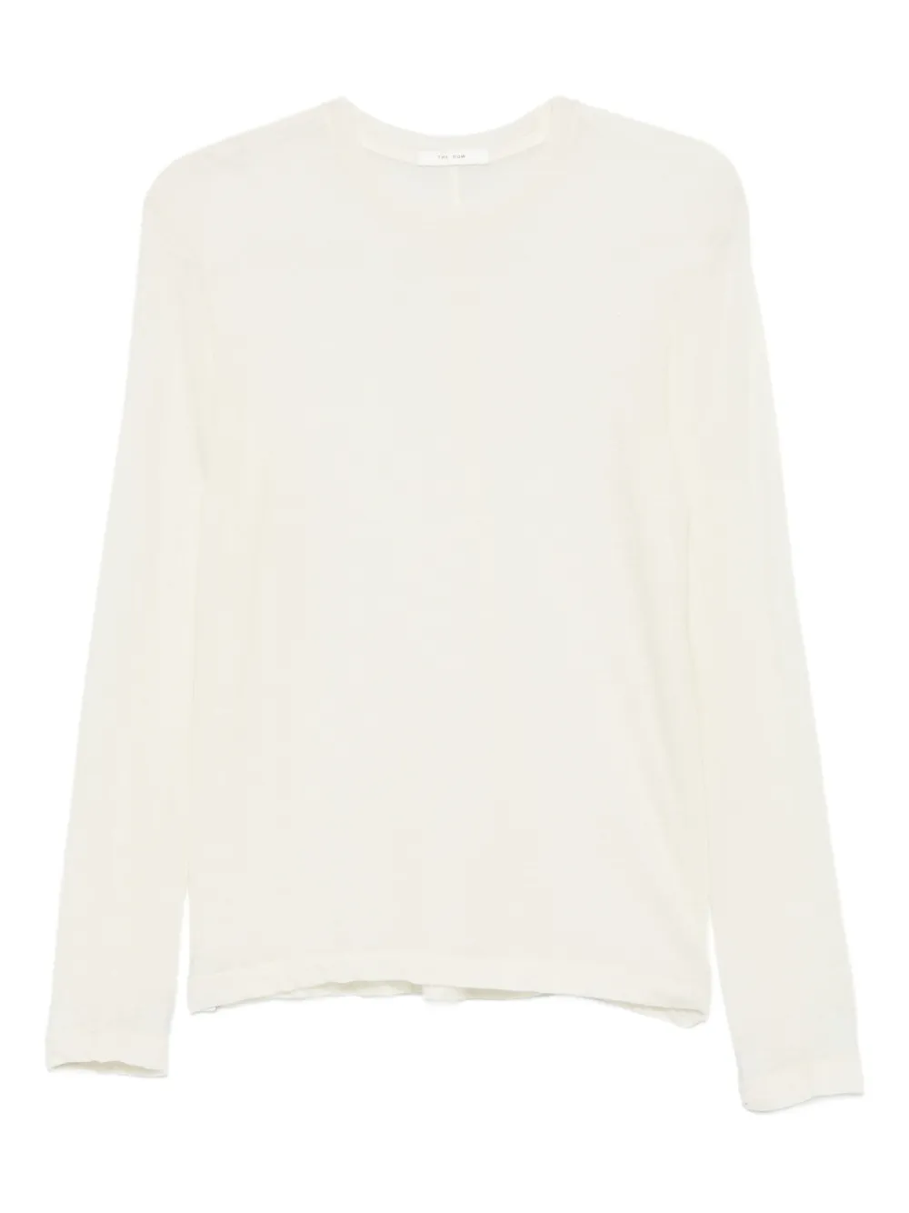 The Row Amia long-sleeve top | Neutrals | Image 1