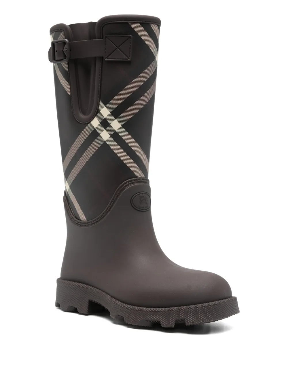 Burberry check rain boots Bruin