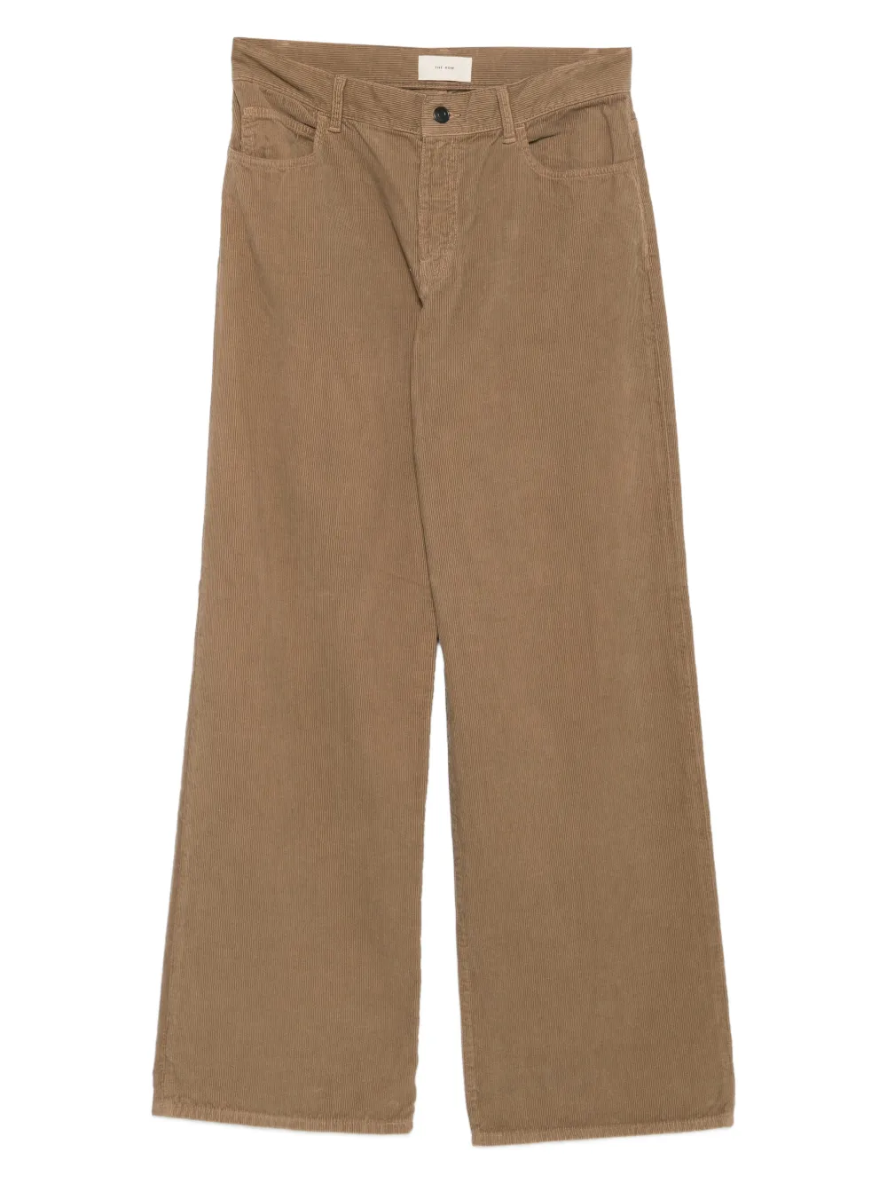 The Row Eglitta Corduroy-pocket Trousers In Brown