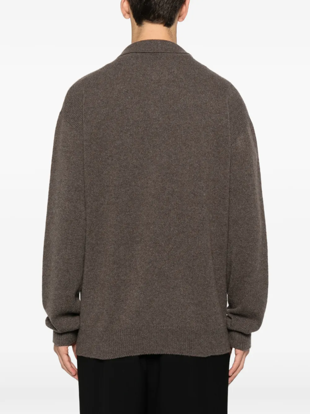 The Row Leach collared sweater Bruin