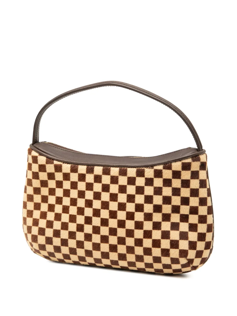 Pre-owned Louis Vuitton 2000 Damier Sauvage Tigre Handbag In Brown