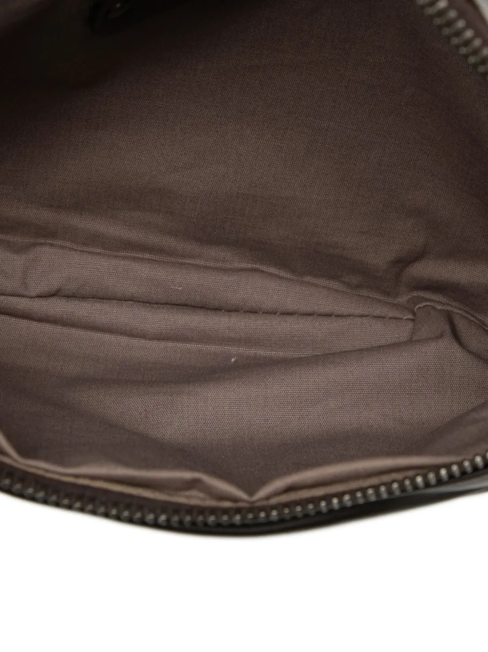 Pre-owned Bottega Veneta 2012-2025 Nappa Intrecciato Belt Bag In Brown