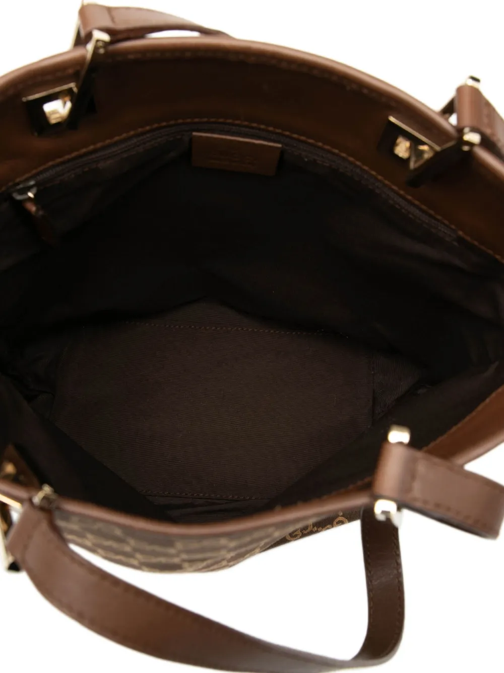 GUCCI Pre-owned 2000-2015 Gg Canvas Tote Bag In Brown