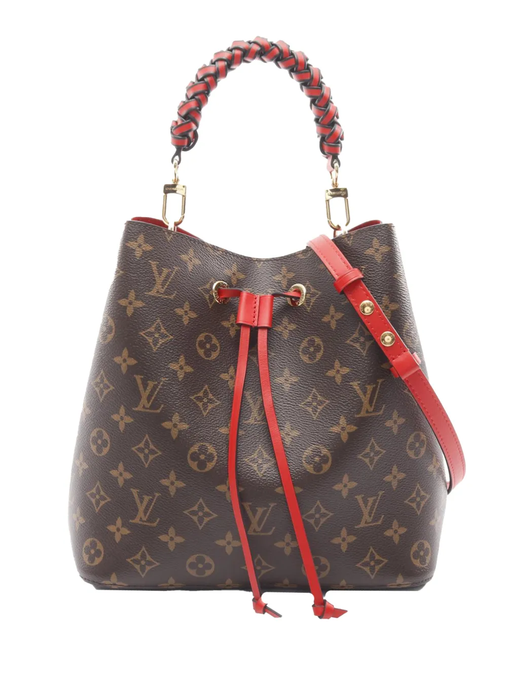 Louis Vuitton Pre-Owned Borsa a secchiello NéoNoé MM con monogramma 2018 - Marrone