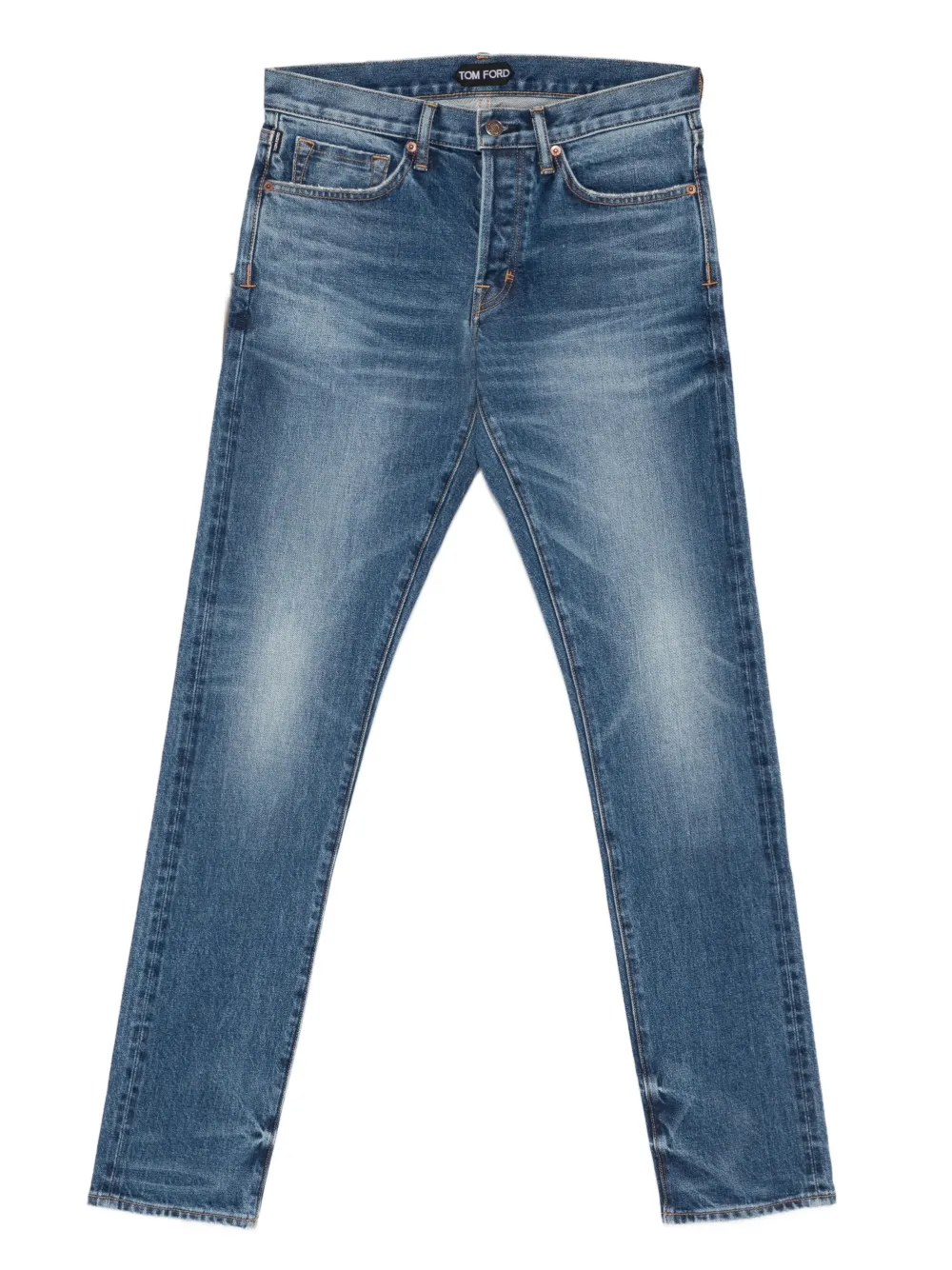 TOM FORD belt-loop pocket jeans | Blue | Image 1