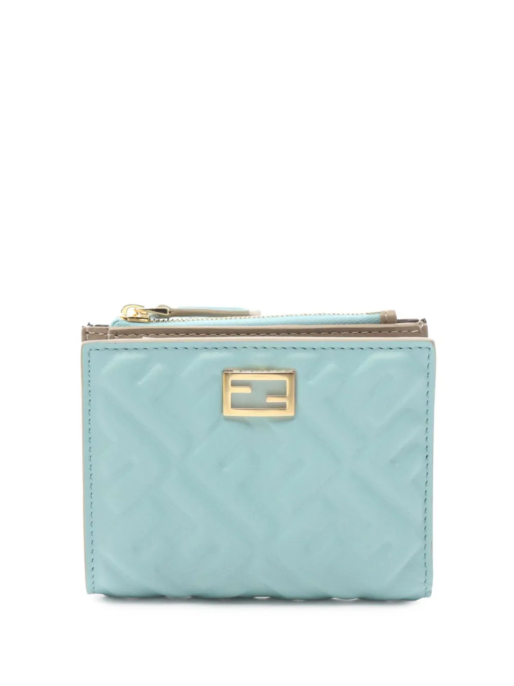 Fendi Pre-Owned 2010-2025 Slim Baguette Wallet small wallets - ブルー Fendi Pre-Owned 2010-2025 Slim Baguette Wallet small wallets - ブルー