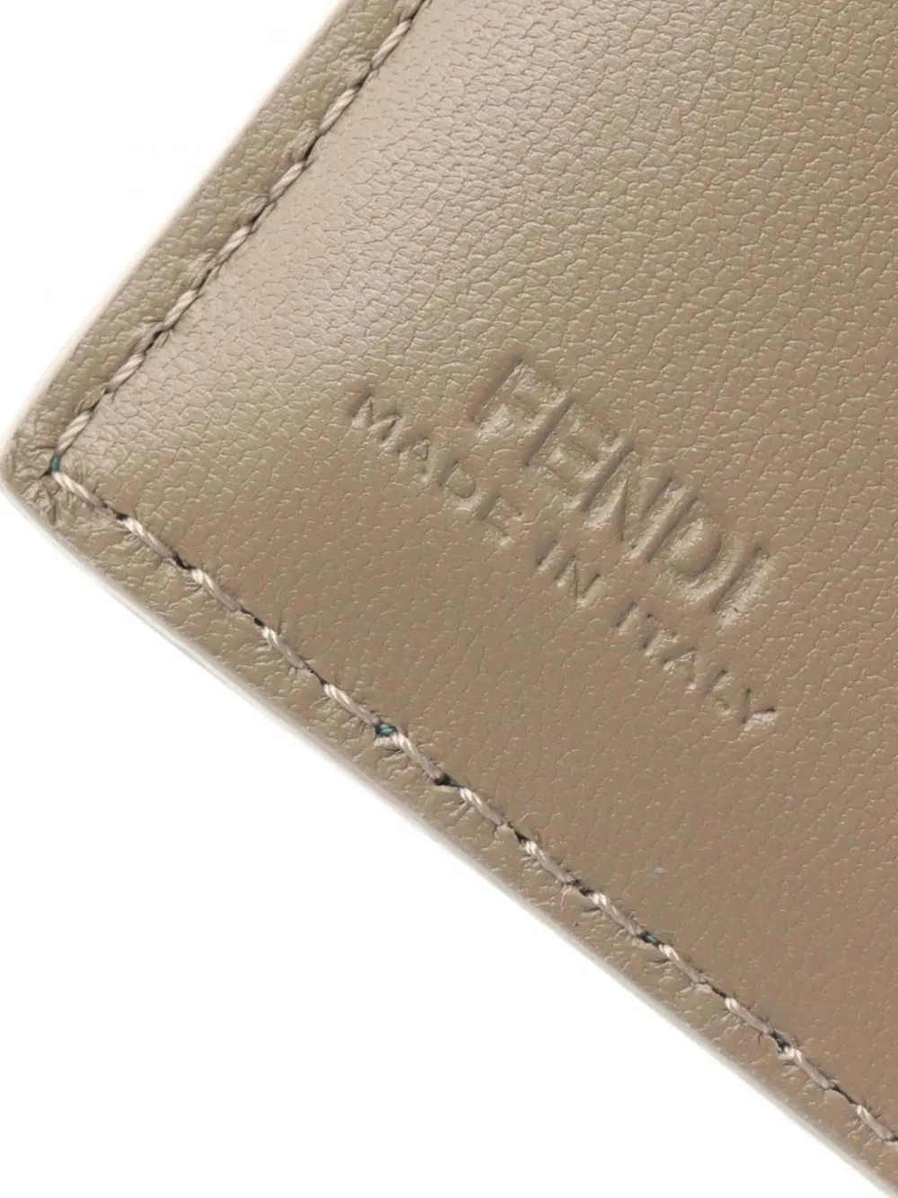 FENDI Pre-owned 2010-2025 Slim Baguette Wallet Small Wallets In Blue