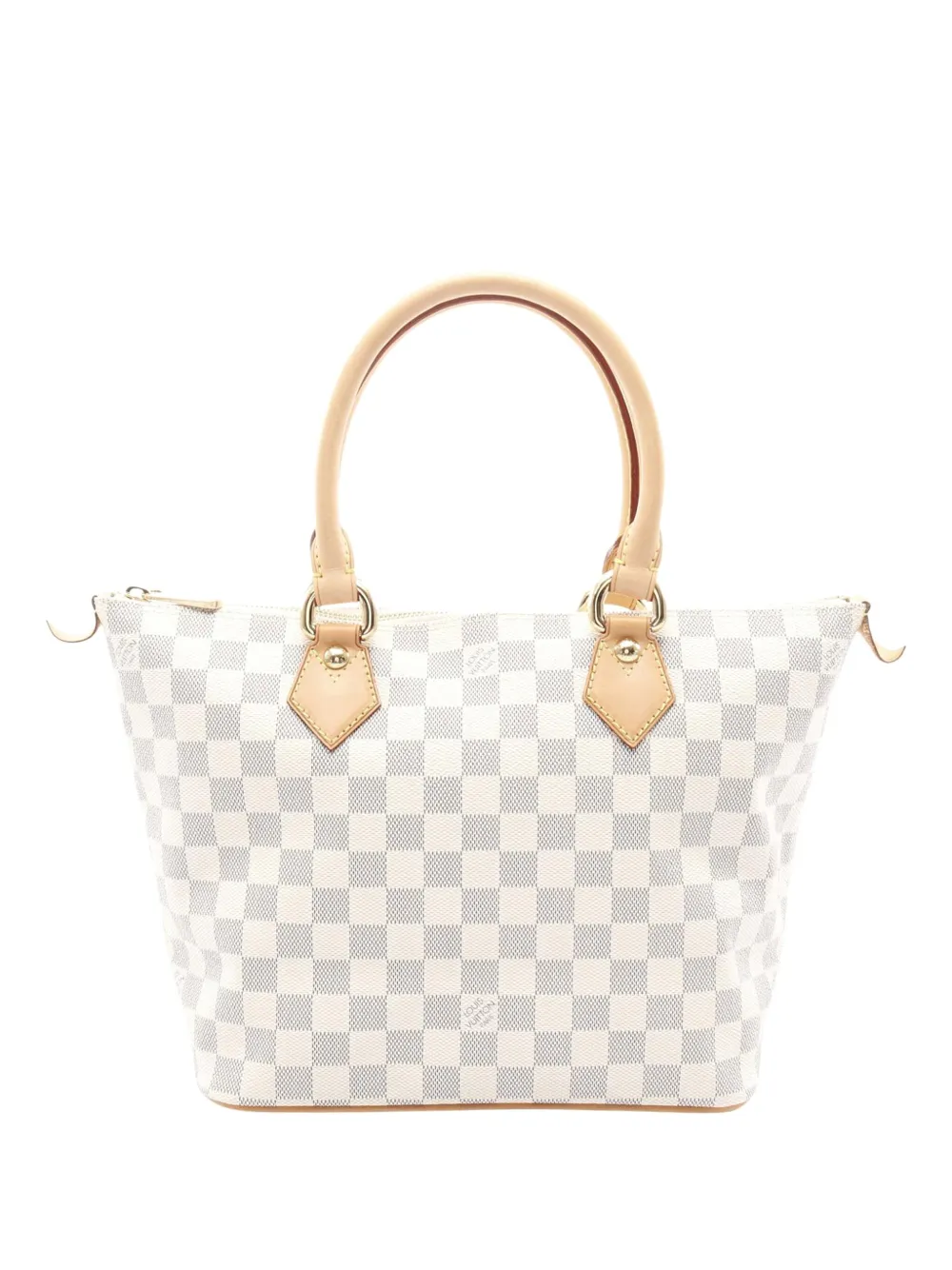 Louis Vuitton Pre-Owned 2007 Damier Azur Saleya PM handbag - ホワイト Louis Vuitton Pre-Owned 2007 Damier Azur Saleya PM handbag - ホワイト