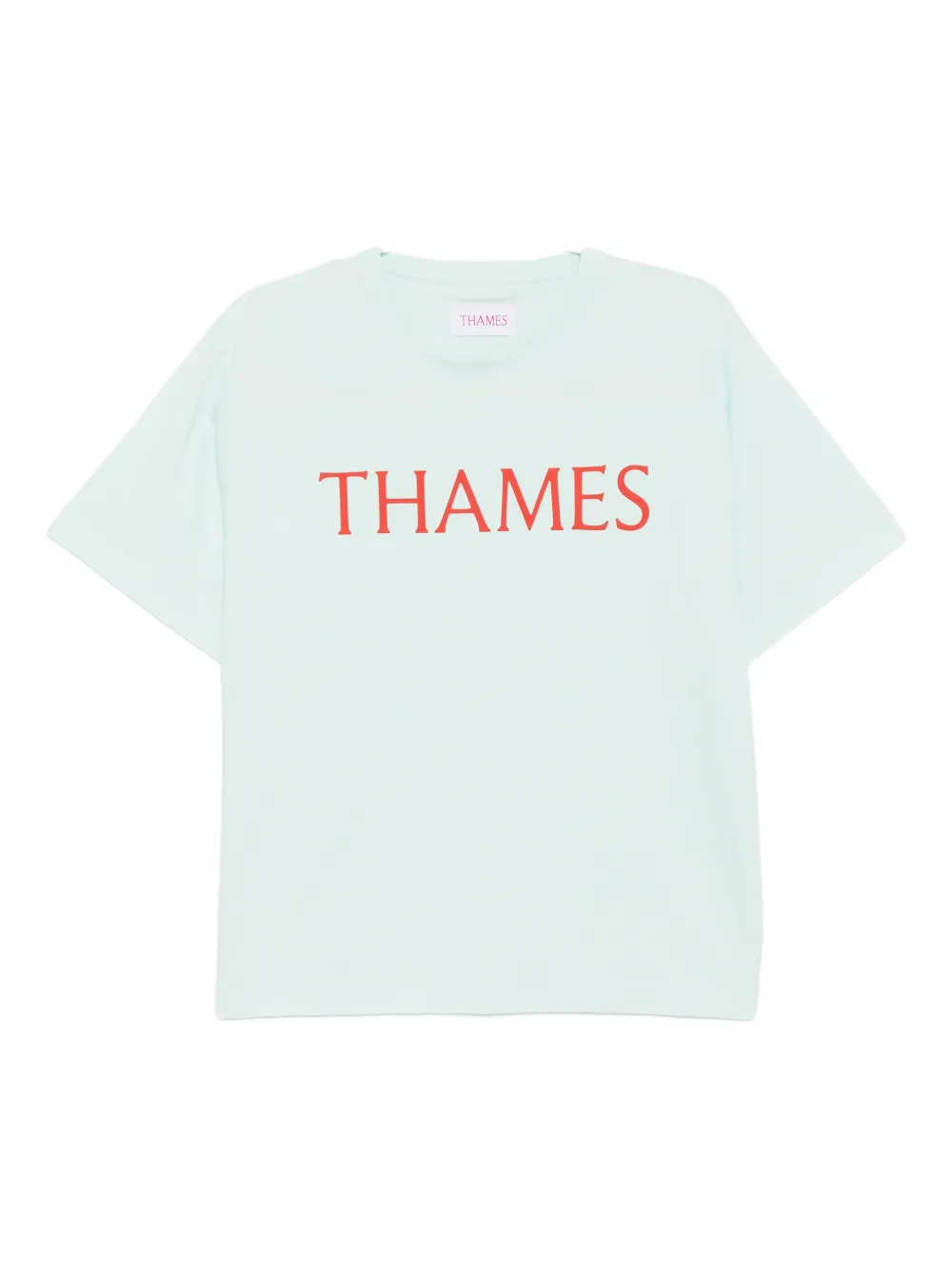 Thames Mmxx Letters T-shirt In Blue