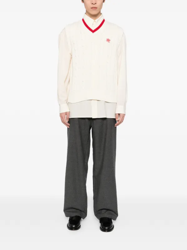 THAMES MMXX ロゴ ニットベスト | FARFETCH JP