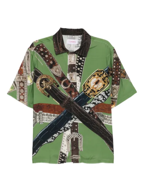 THAMES MMXX printed shirt