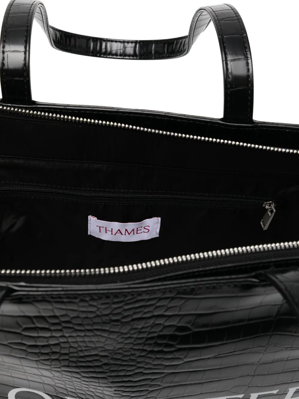 Thames Mmxx Doukin Shoplifter Tote Bag In Black