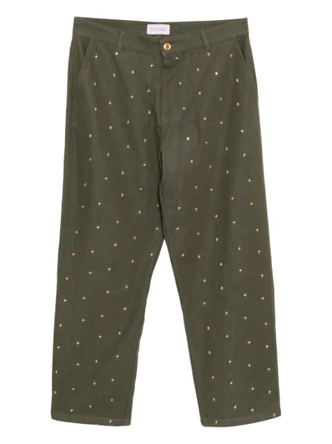 THAMES MMXX gold studs jeans