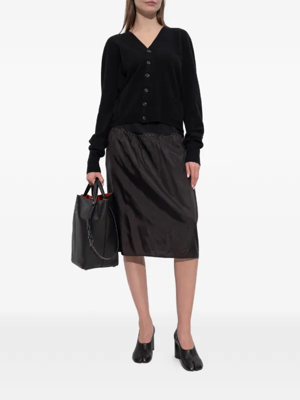 Maison Margiela ラッフル スカート | ブラック | FARFETCH JP