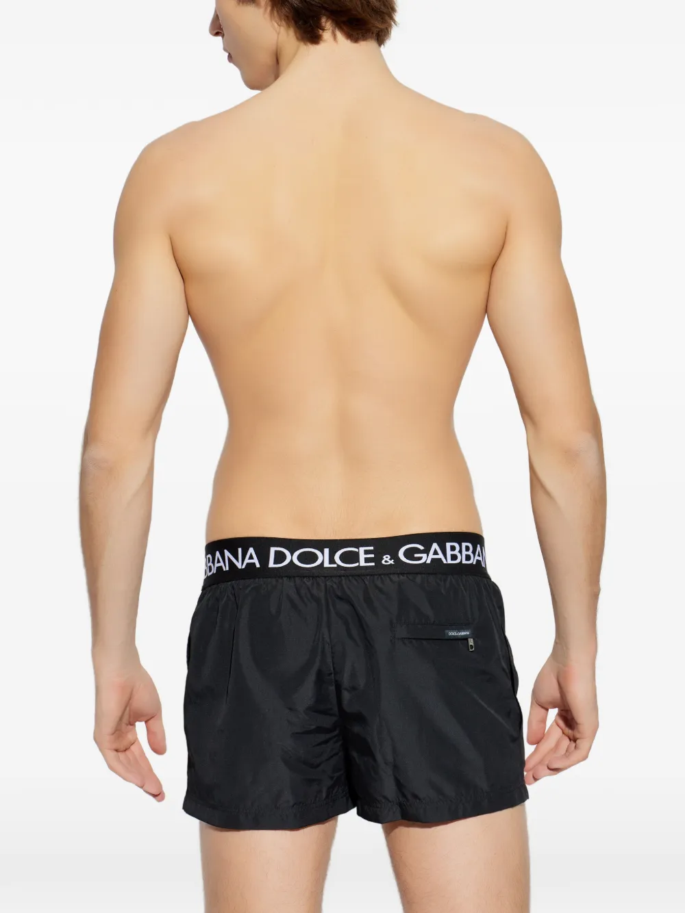 Dolce & Gabbana Boxershorts met logoband Zwart