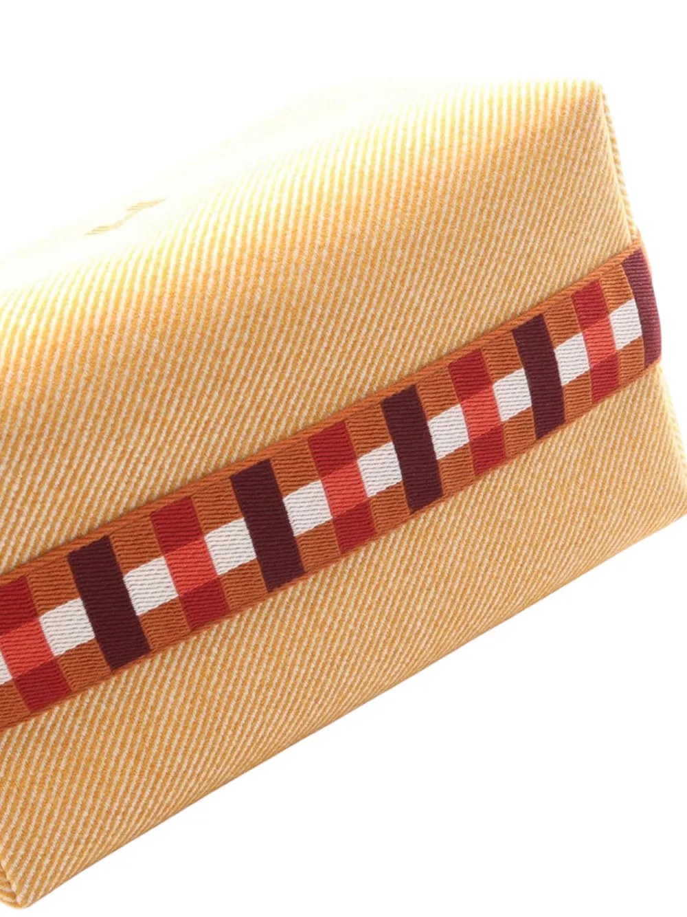 Hermès Pre-Owned 2010-2025 Large Wool Bride A Brac Au Carre Case vanity bag | Pre-Owned | Image 2