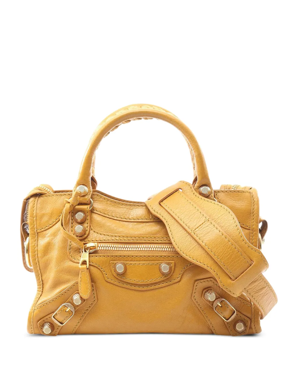 Balenciaga Pre-Owned 2010-2025 Mini Lambskin Motocross City Giant 21 Balenciaga Pre-Owned 2010-2025 Mini Lambskin Motocross City Giant 21