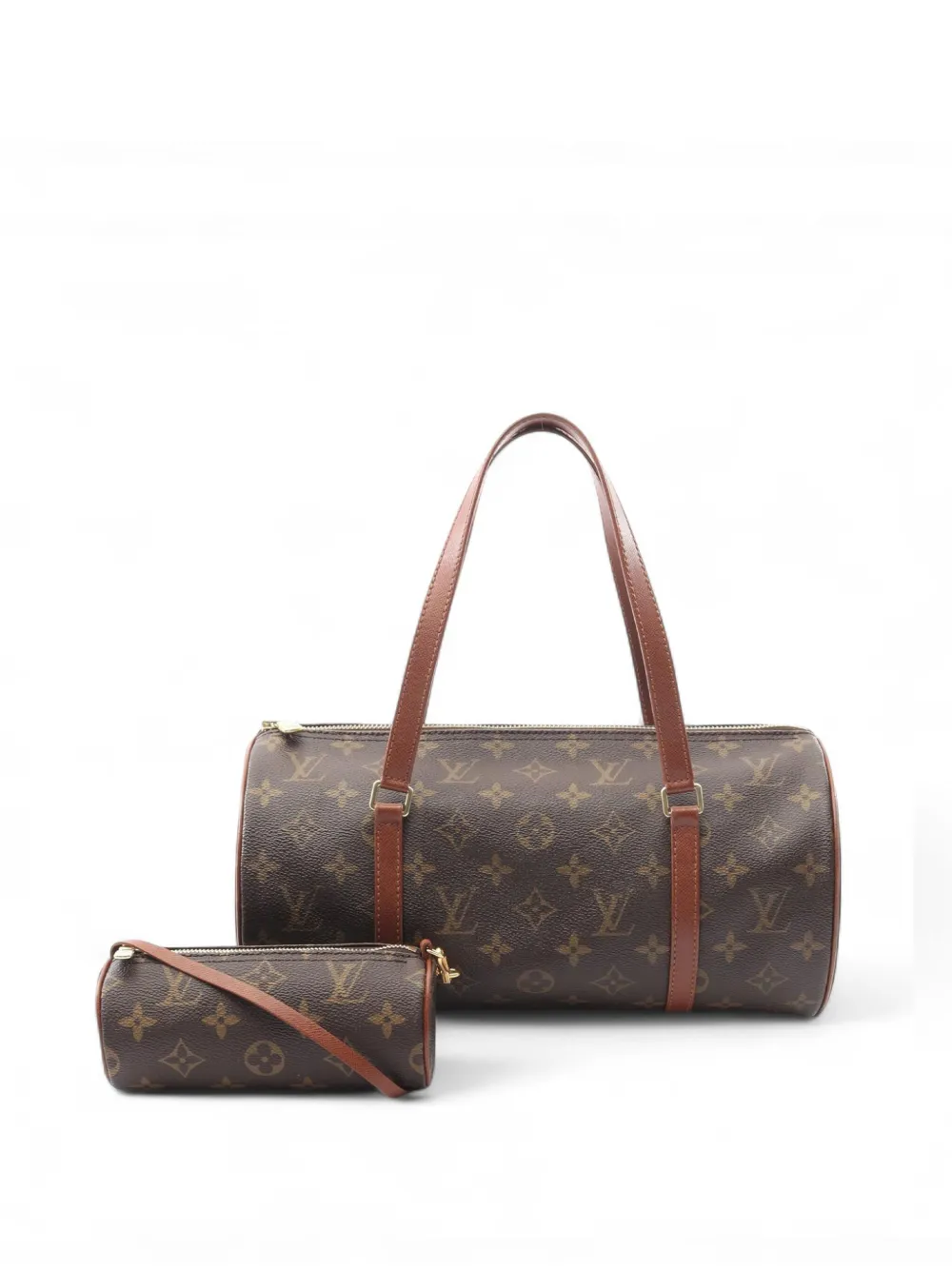 Louis Vuitton Pre-Owned 2000 Monogram Papillon 30 handbag - ブラウン Louis Vuitton Pre-Owned 2000 Monogram Papillon 30 handbag - ブラウン