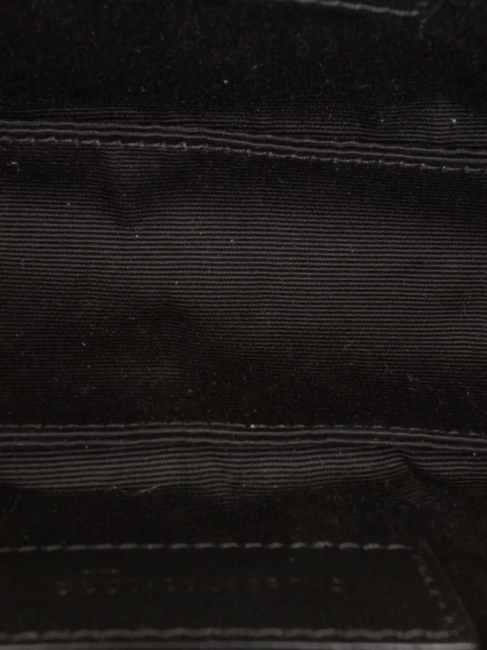 SAINT LAURENT Pre-owned 2022 Mini Quilted Lambskin Sade Tube Bag Shoulder Bag In Black