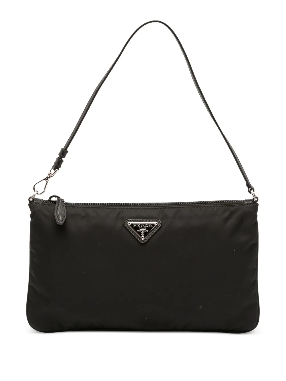 Prada Pre-Owned 2019-2025 Re Nylon Pochette shoulder bag - ブラック Prada Pre-Owned 2019-2025 Re Nylon Pochette shoulder bag - ブラック