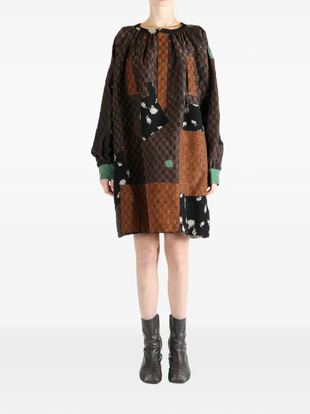 COMMUNS checks patchwork top | Shirts | Image 2