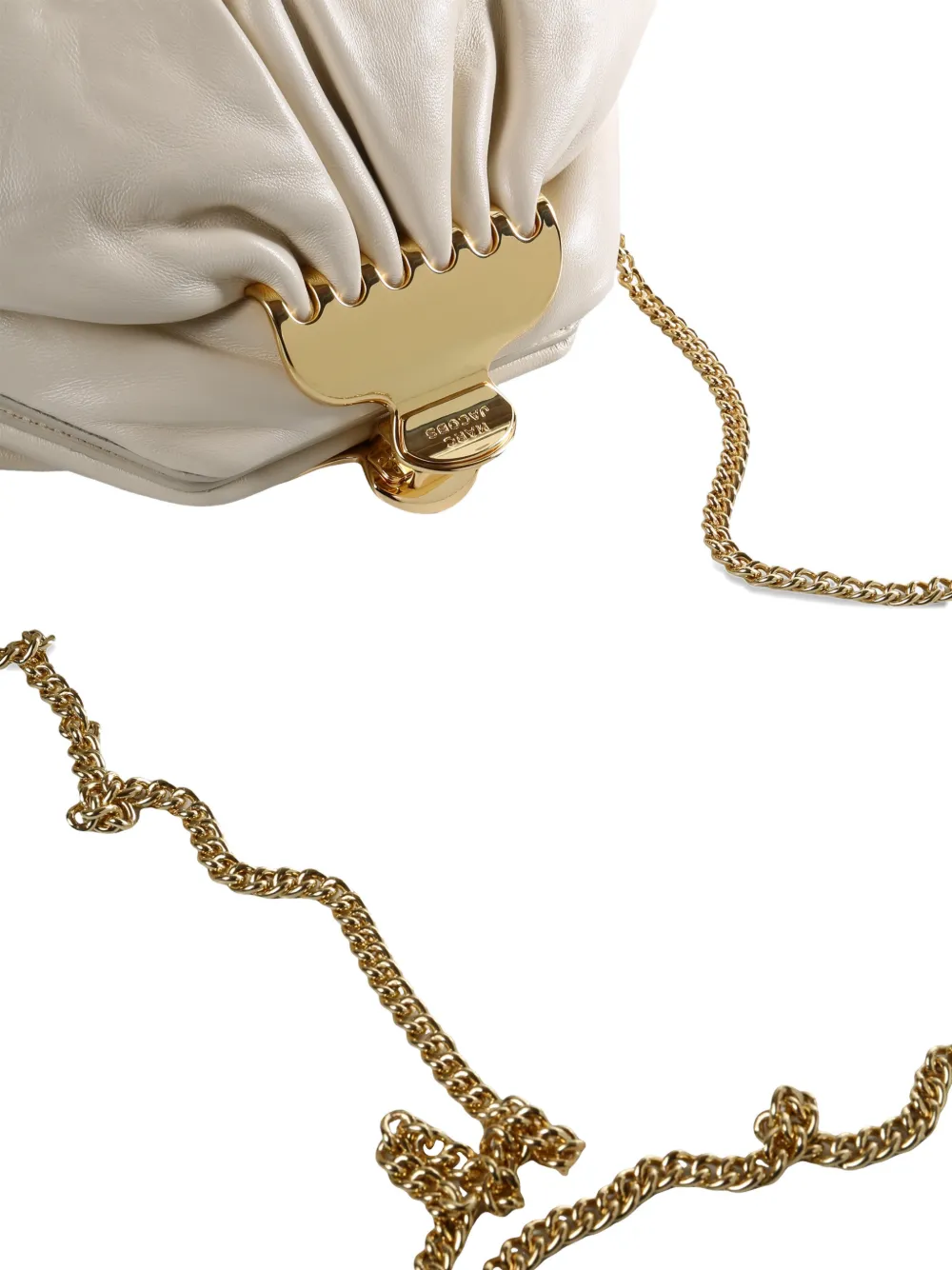 Marc Jacobs Chain-strap Clutch Bag In Neutral