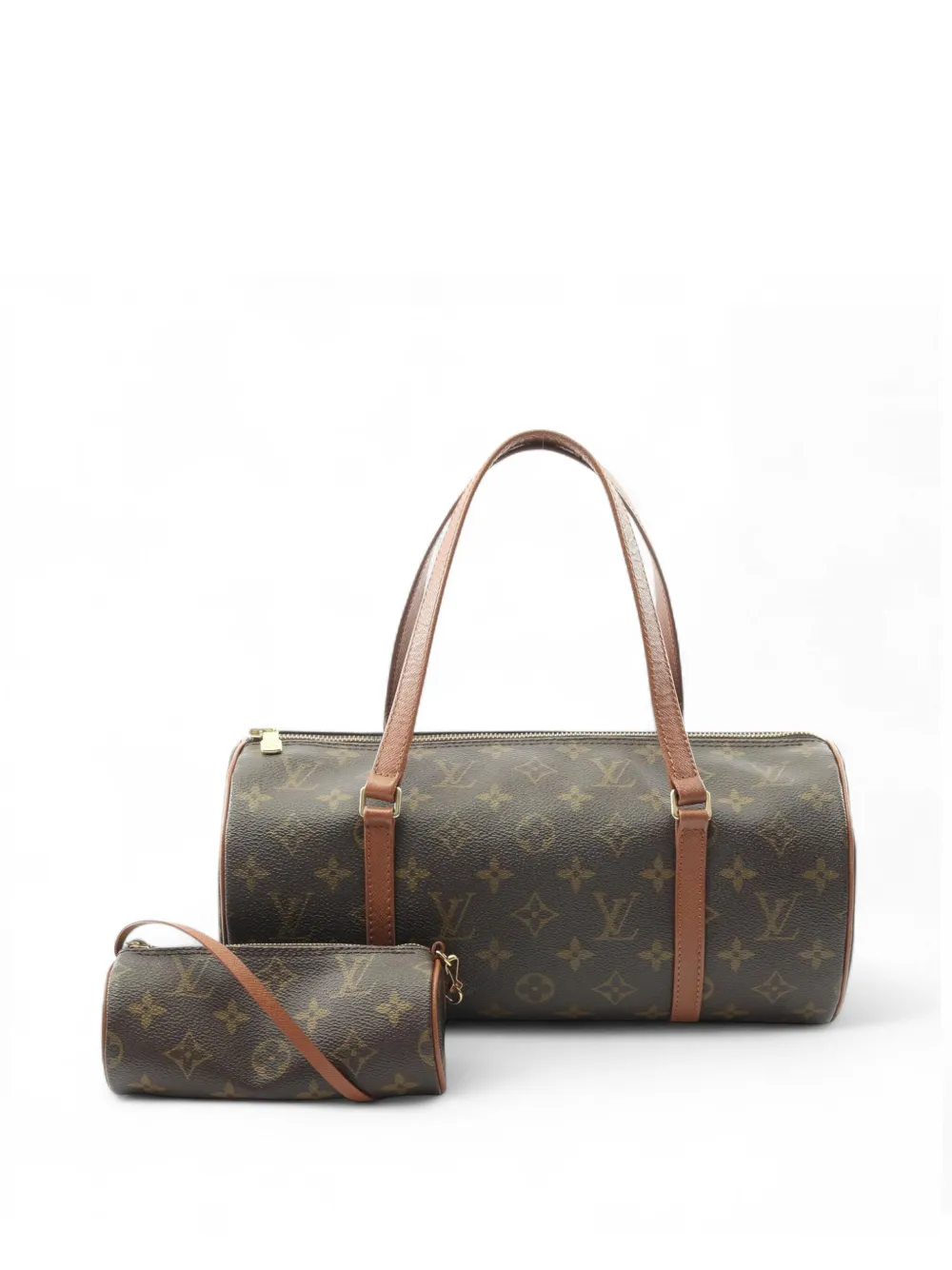 Louis Vuitton Pre-Owned 1996 Monogram Papillon 30 handbag - ブラウン Louis Vuitton Pre-Owned 1996 Monogram Papillon 30 handbag - ブラウン