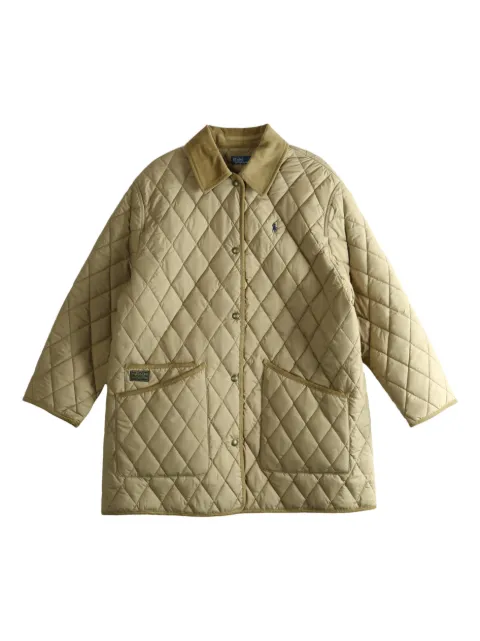 Polo Ralph Lauren quilted patch-pocket coat