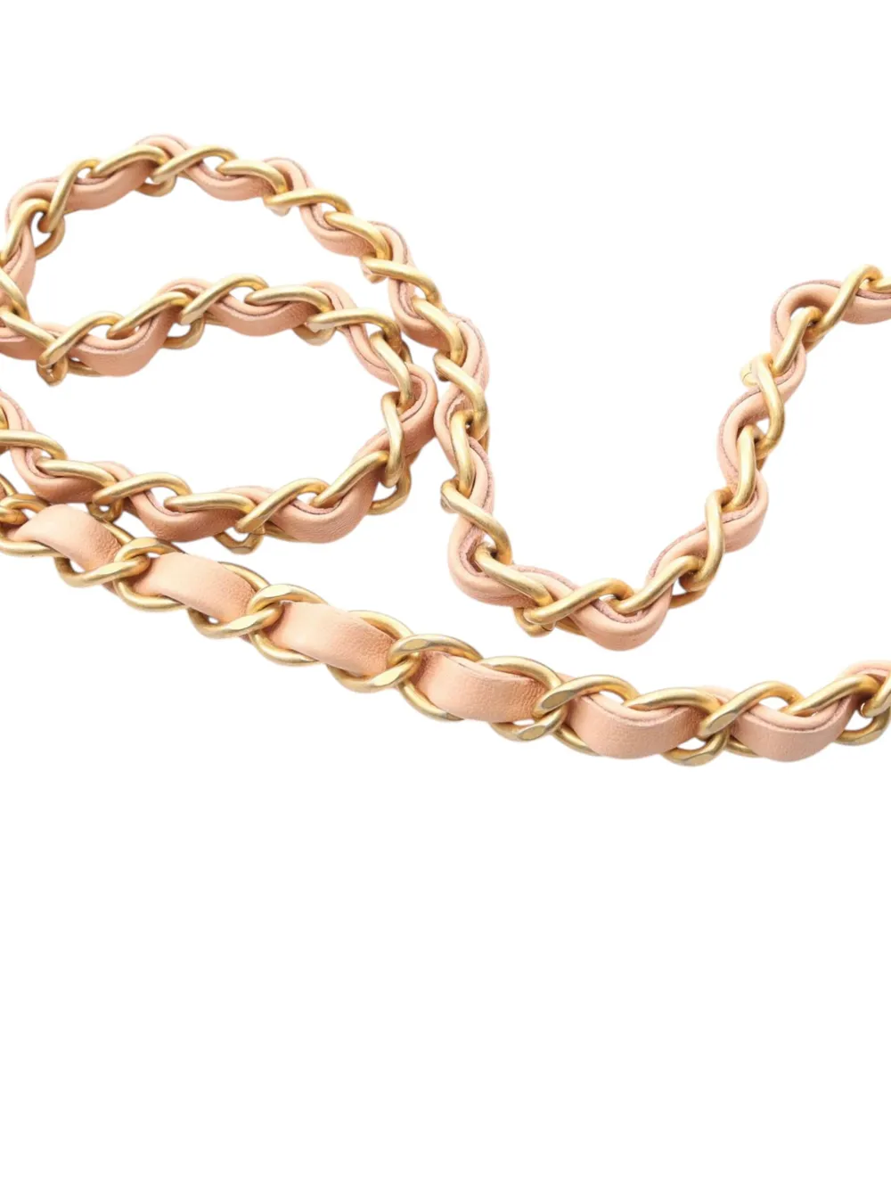 Pre-owned Chanel 2019 Small Chevron Denim Fringe Coco Flap Crossbody Bag In Pink