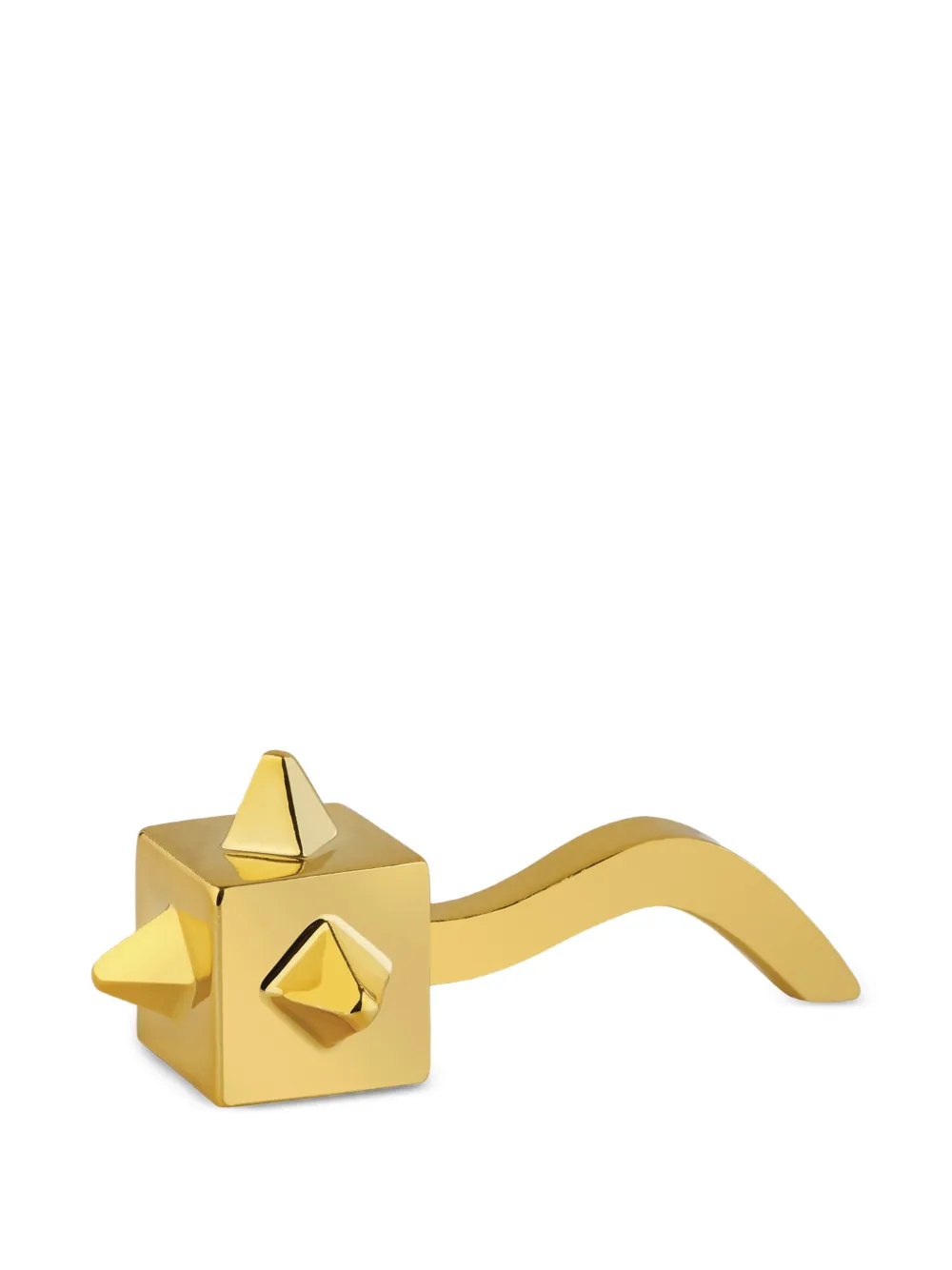 Alessi Miracolata studded-embellishment figure (3.50cm x 4.60cm) | Gold | Image 1