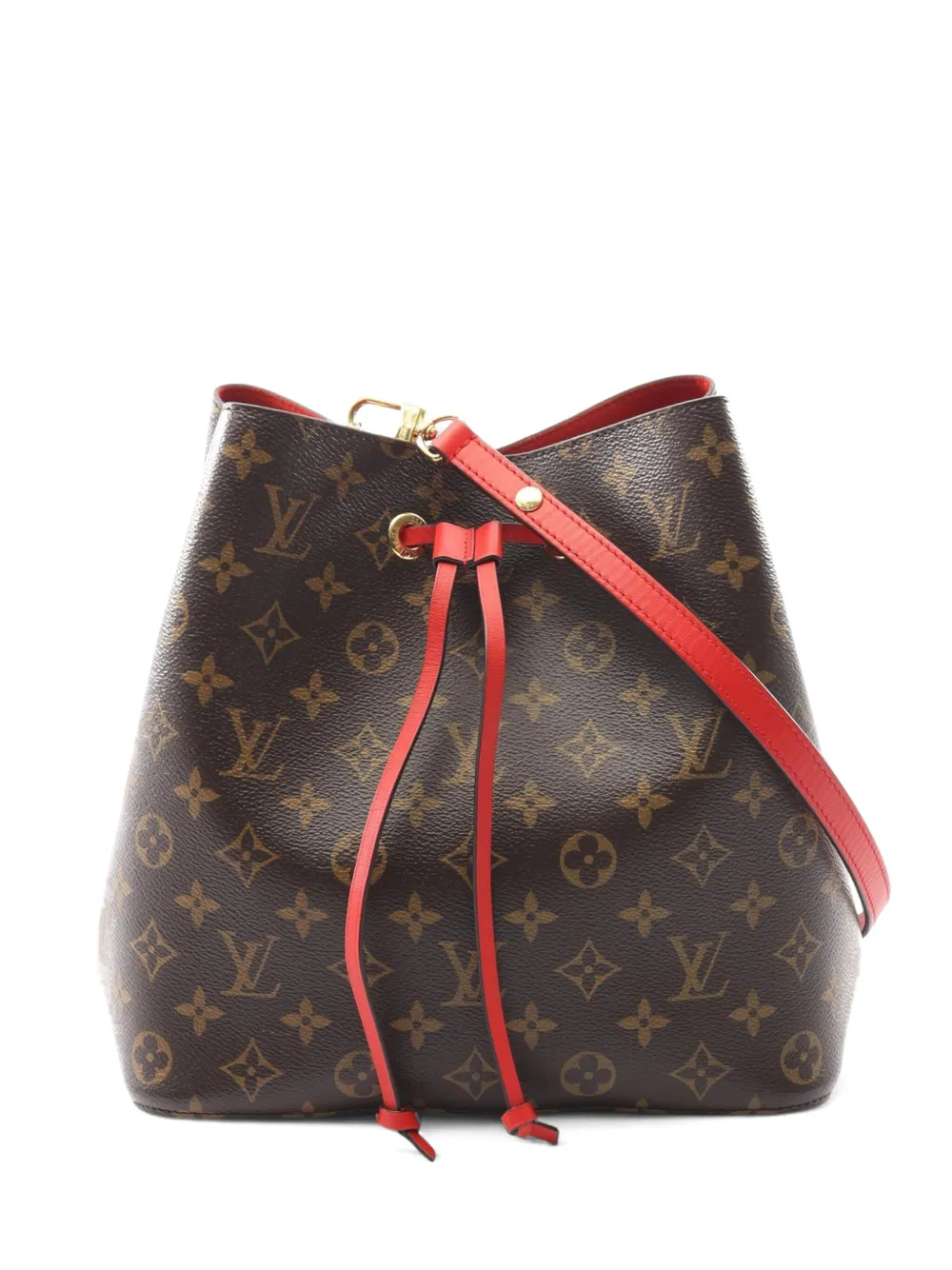 Louis Vuitton Pre-Owned 2018 Monogram Neonoe MM bucket bag - ブラウン Louis Vuitton Pre-Owned 2018 Monogram Neonoe MM bucket bag - ブラウン