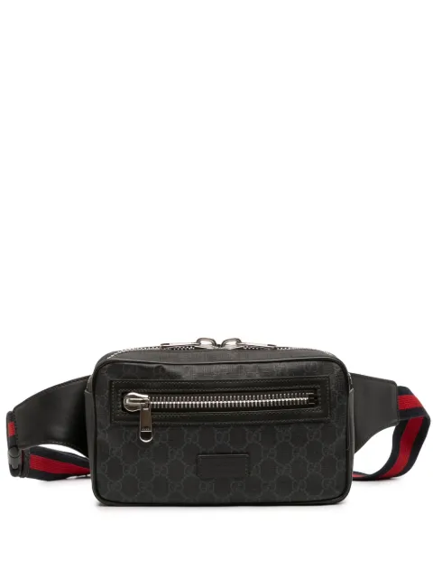Gucci Pre-Owned 2016-2025 Small GG Supreme Web belt bag
