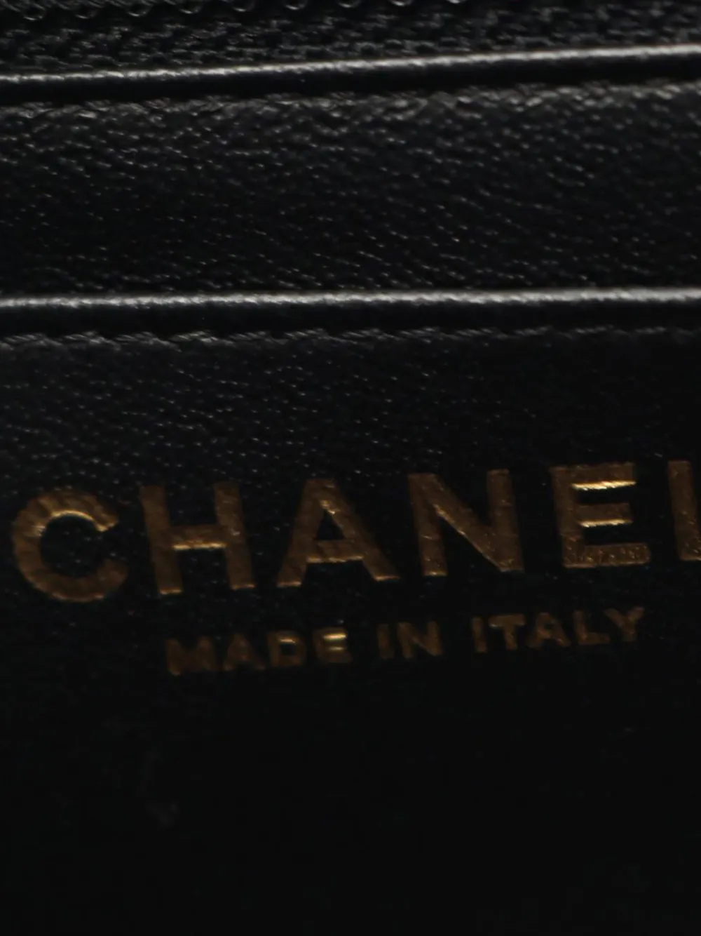 CHANEL Pre-owned 2017-2018 Mini Square Classic Chevron Lambskin Single Flap Crossbody Bag In Black