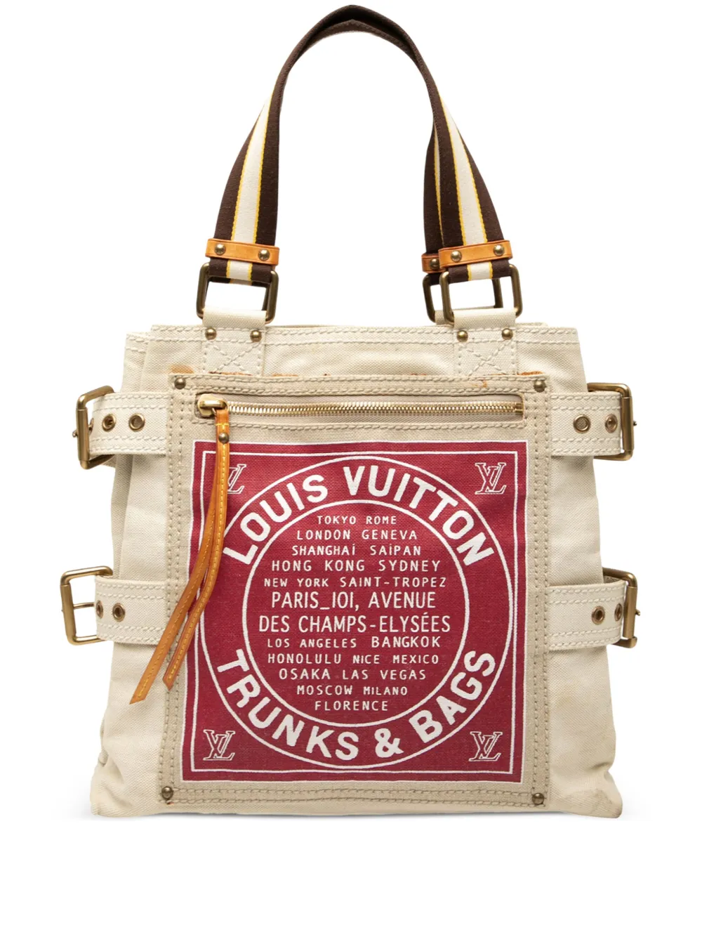 Louis Vuitton Pre-Owned 2005 Cruise Line Globe Shopper MM tote bag - Louis Vuitton Pre-Owned 2005 Cruise Line Globe Shopper MM tote bag -