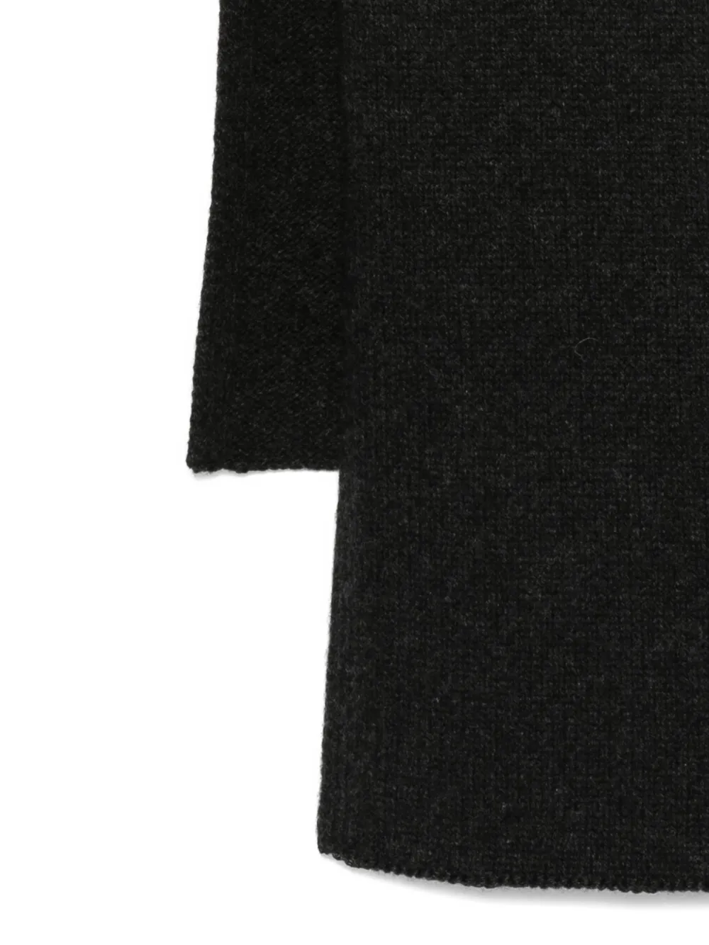 The Row Cashmere Scarf In Black