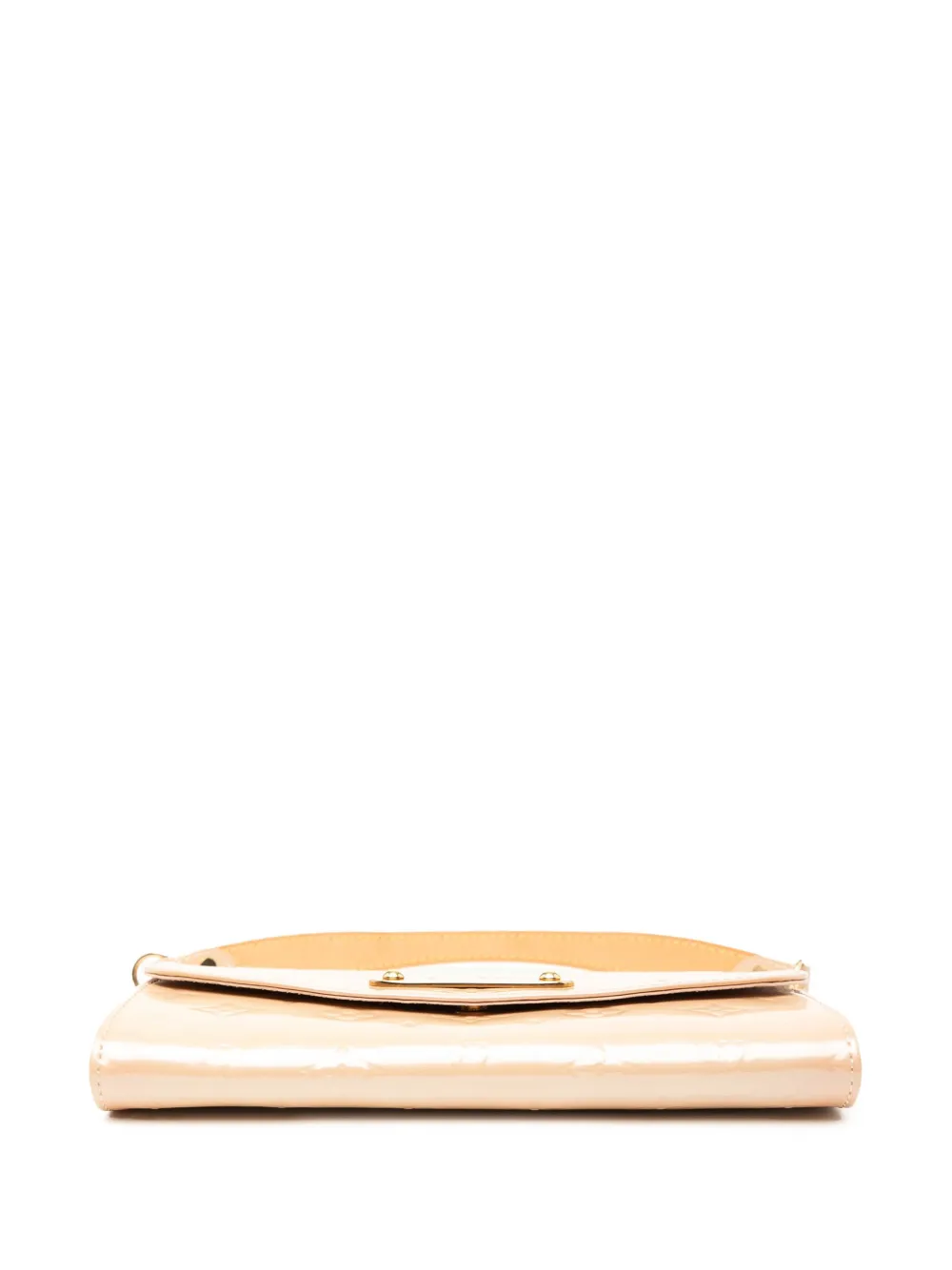 Pre-owned Louis Vuitton 2009 Monogram Vernis Sunset Boulevard Shoulder Bag In Brown