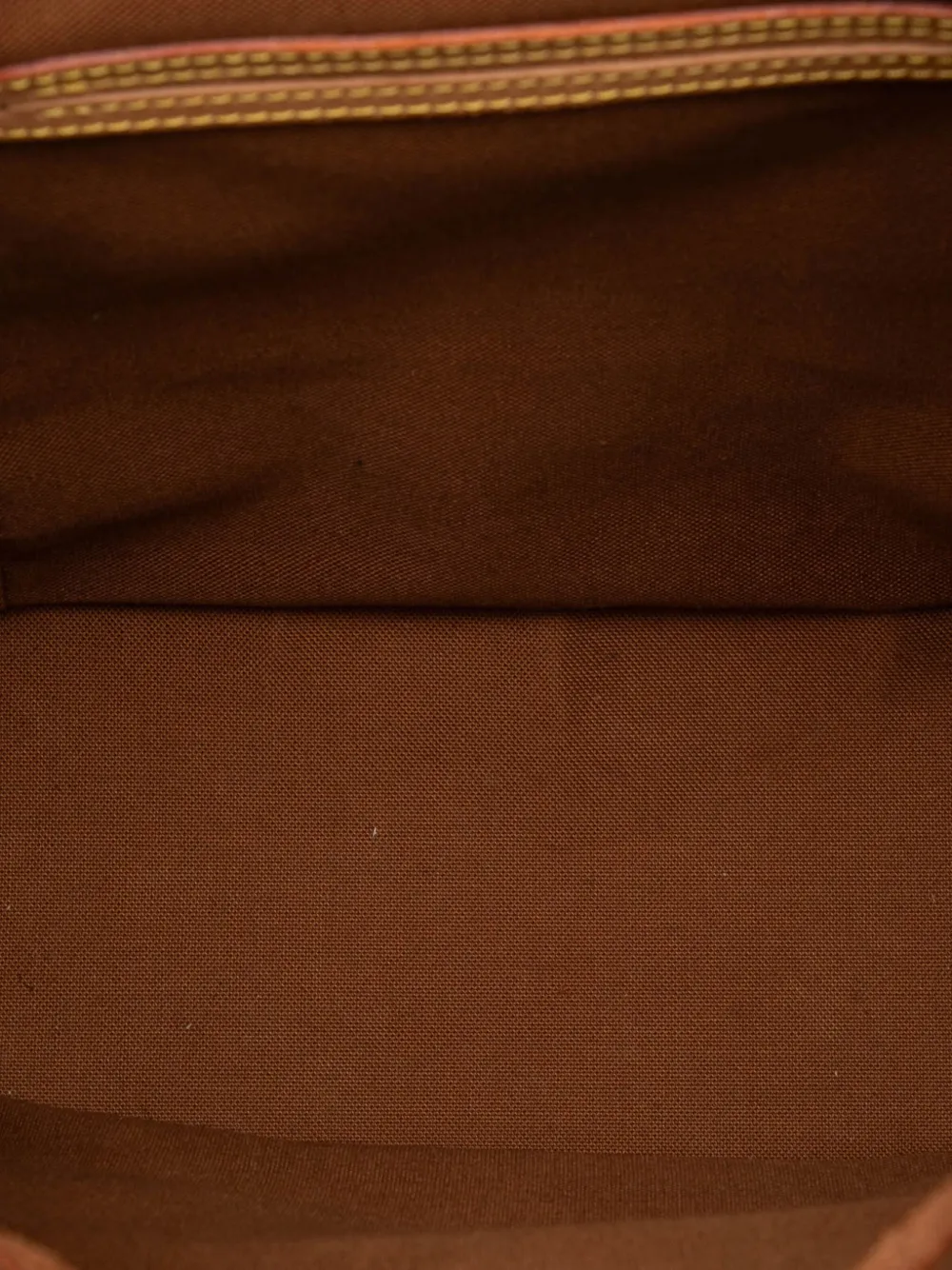 Pre-owned Louis Vuitton 2001 Monogram Montsouris Pm Backpack In Brown