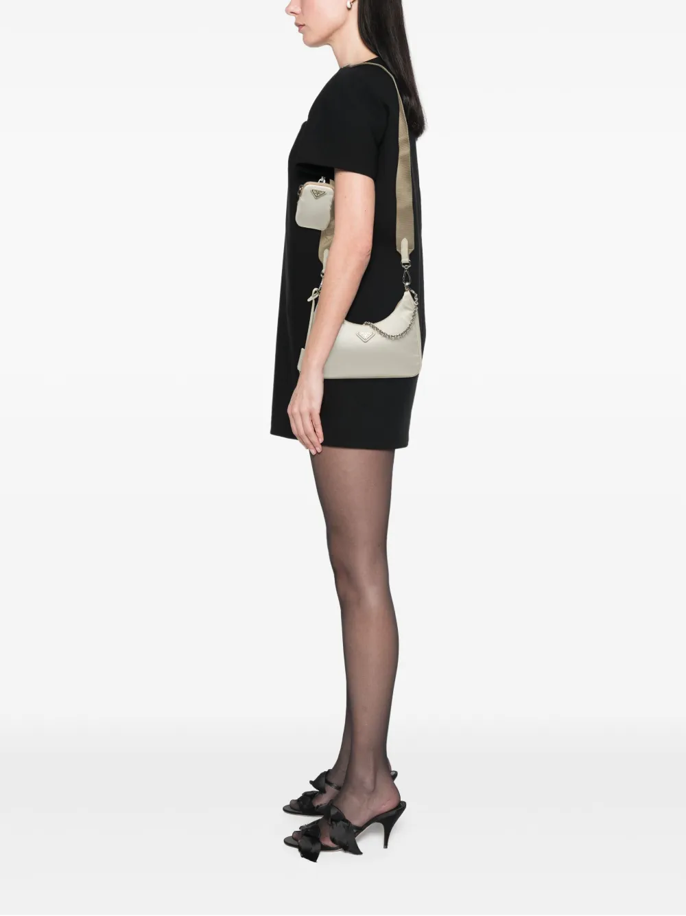 Prada Pre-Owned 2019-2025 Re Nylon Re Edition 2005 satchel | Pre-Owned | Image 2