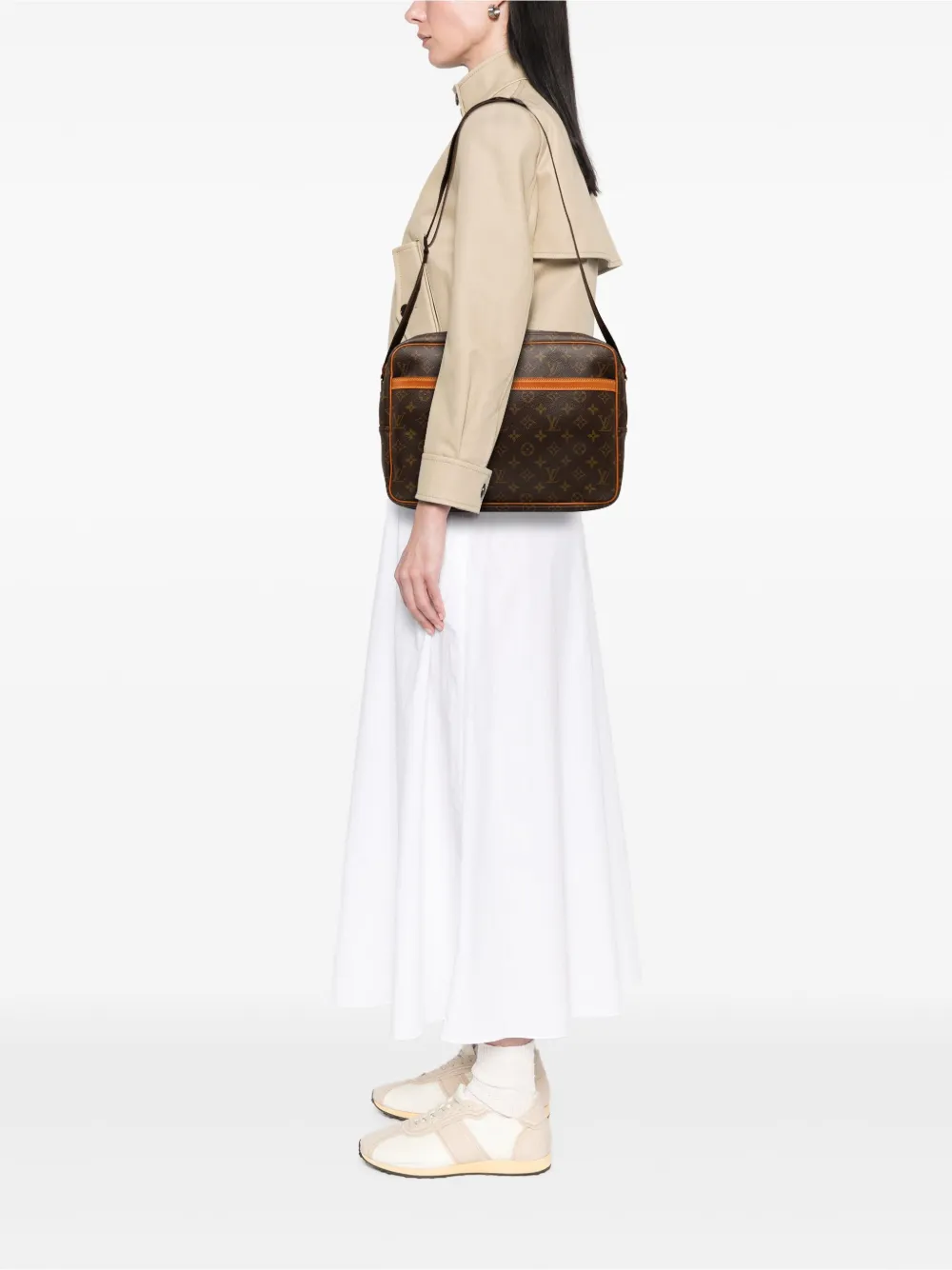 Louis Vuitton Pre-Owned 1998 Monogram Reporter GM crossbody bag | Pre-Owned | Image 2