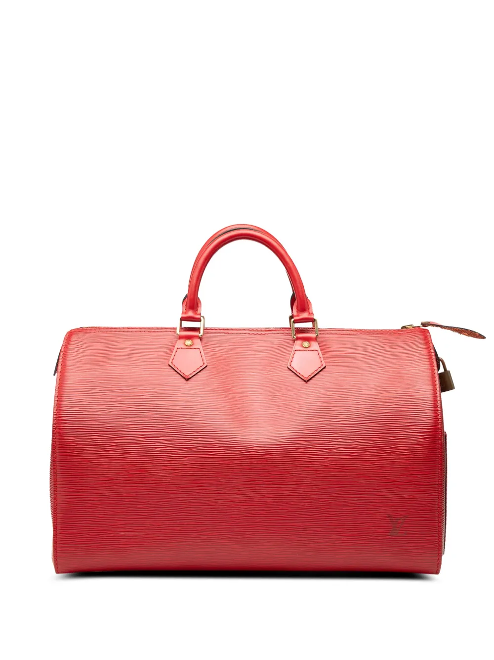 Louis Vuitton Pre-Owned 1995 Epi Speedy 35 boston bag - レッド Louis Vuitton Pre-Owned 1995 Epi Speedy 35 boston bag - レッド