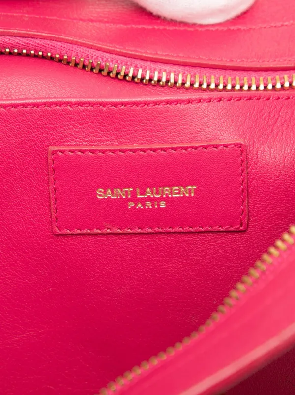 Saint Laurent Pre-Owned 2013-2025 Small Calfskin Cabas Chyc