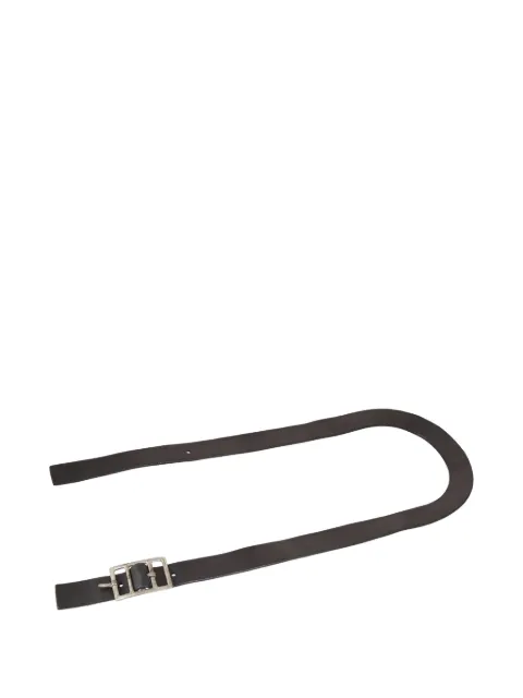 Carol Christian Poell tanned buckle belt