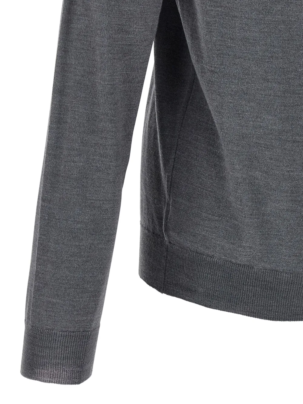 Zanone Trui met ronde hals Grijs