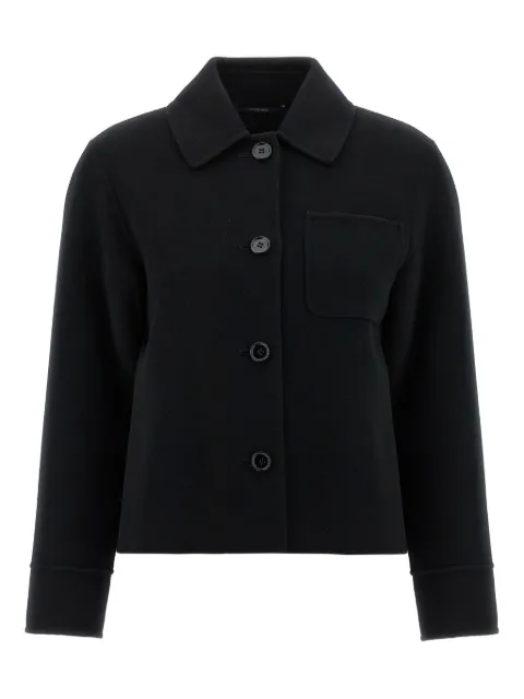 Max Mara button-fastening coat