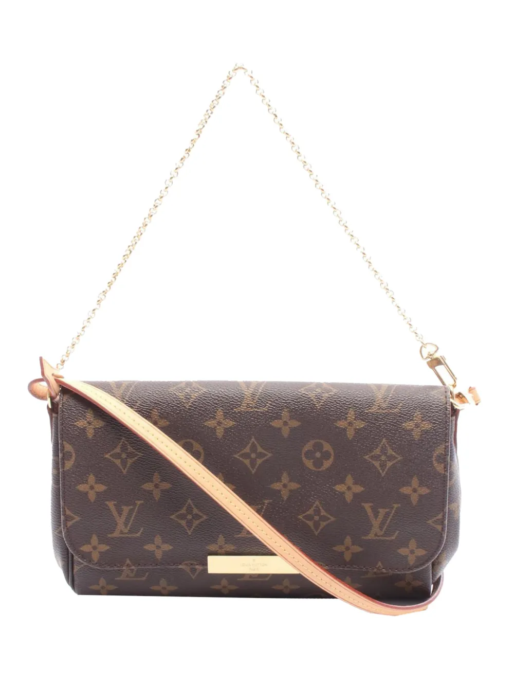 Louis Vuitton Pre-Owned 2015 Monogram Favorite MM satchel - ブラウン Louis Vuitton Pre-Owned 2015 Monogram Favorite MM satchel - ブラウン