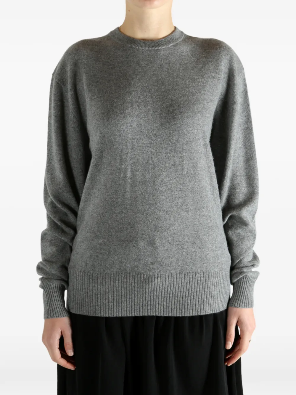 Totême Crew-neck Sweater In Gray